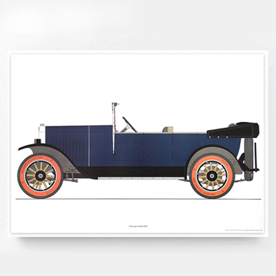 Volvo personbil 1927 Poster