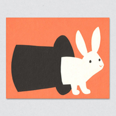 Magic rabbit card