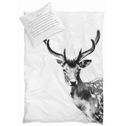 Deer single bedding set