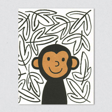Monkey card