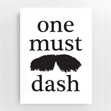 One must dash Card