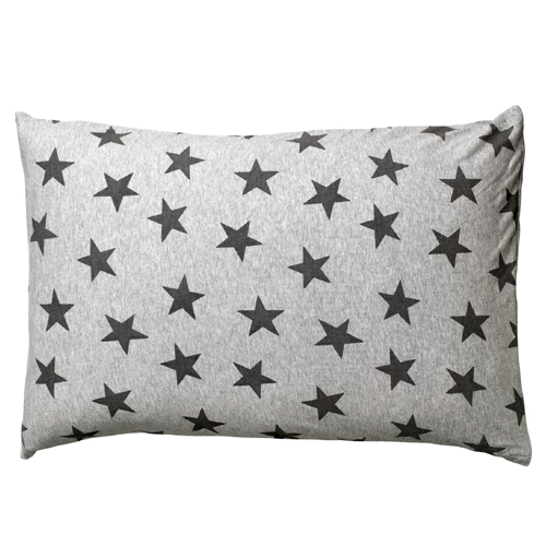 50% SALE! Star print cushion gray