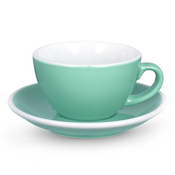 Acme Latte cup &amp; saucer (Green)