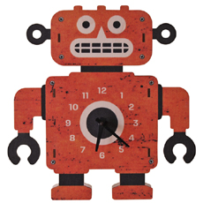 Robot clock
