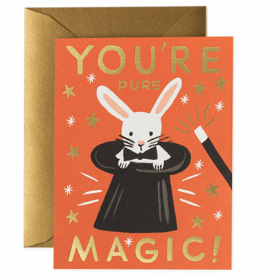 You are pure magic Card