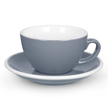 20% Acme Latte cup &amp; saucer (gray)
