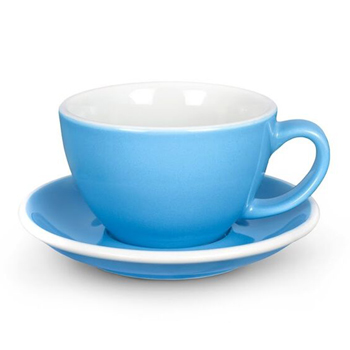 Acme Latte cup &amp; saucer (Blue)