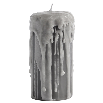 Gray Candle Melting (L)