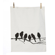 Fermliving Lovebirds Tea towel