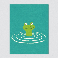 Frog card