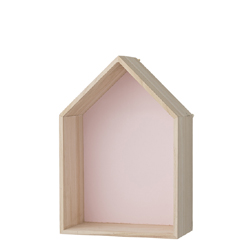 House Storage Box nude pink (S)