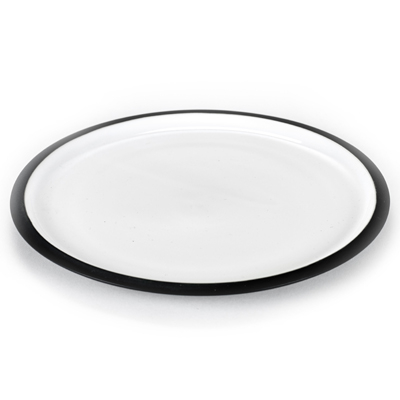 Lovatt Plate Round Black (L)