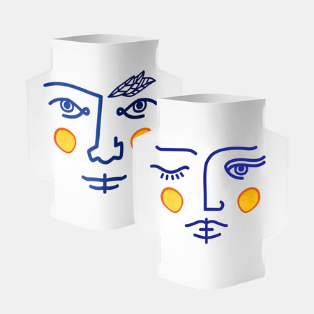 Janus Paper Vase