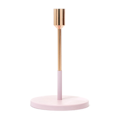 Candle holder Copper Pink
