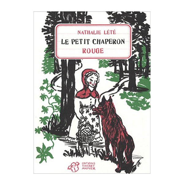 나탈리레테 그림동화책 빨간망토소녀 Petit Chaperon Rouge