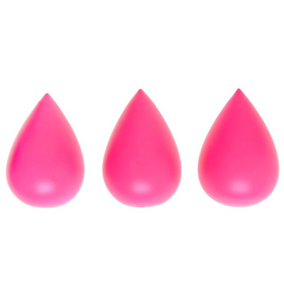 55% Rain Drop Hooks Neon Pink (Set of 3)